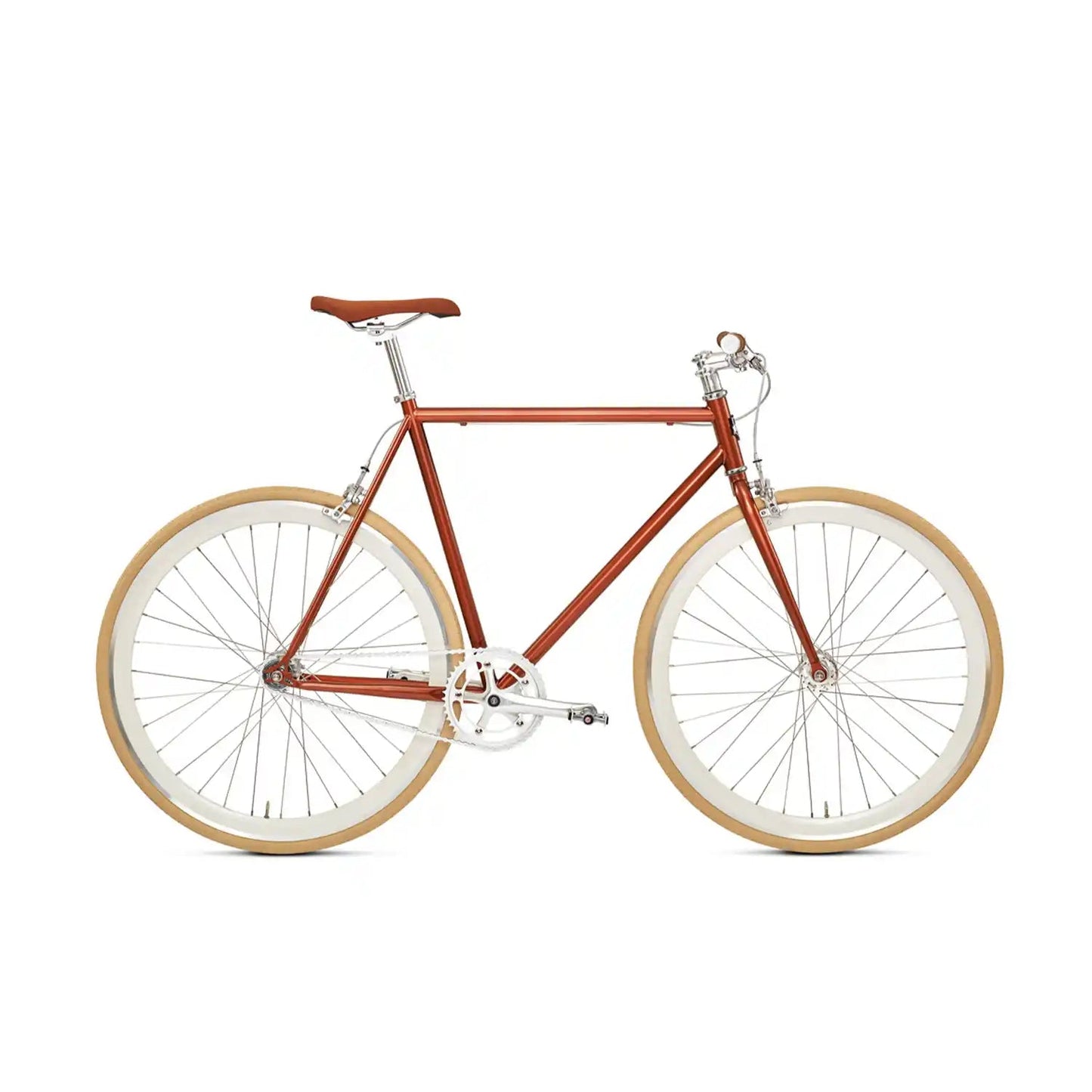 Fixie Singlespeed - Brown