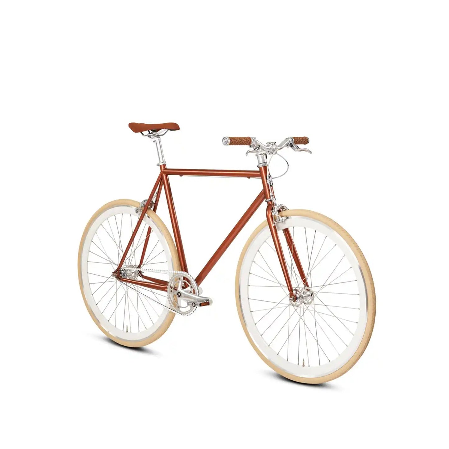 Fixie Singlespeed - Brown